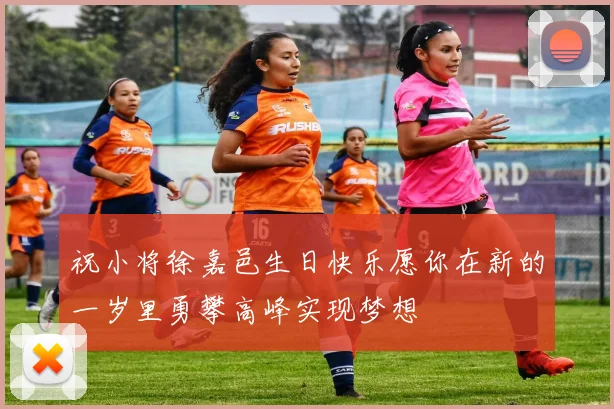祝小将徐嘉邑生日快乐愿你在新的一岁里勇攀高峰实现梦想
